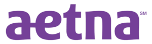 Aetna Health Insurance logo indicating that Men's Only Medical in West Palm Beach and Palm Beach accepts Blue Cross and Blue AetnaHealth Insurance.