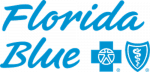 Florida Blue Insurance logo indicating that Men's Only Medical in West Palm Beach and Palm Beach accepts Florida Blue insurance.
